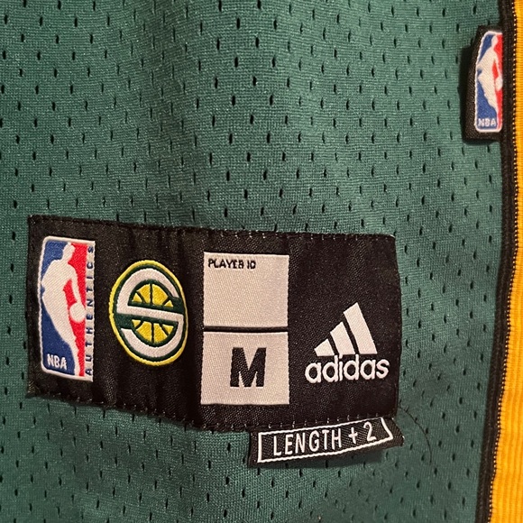 Adidas Seattle Sonics NBA Ray Allen #34 Swingman Basketball Jersey. Size M - Picture 4 of 7